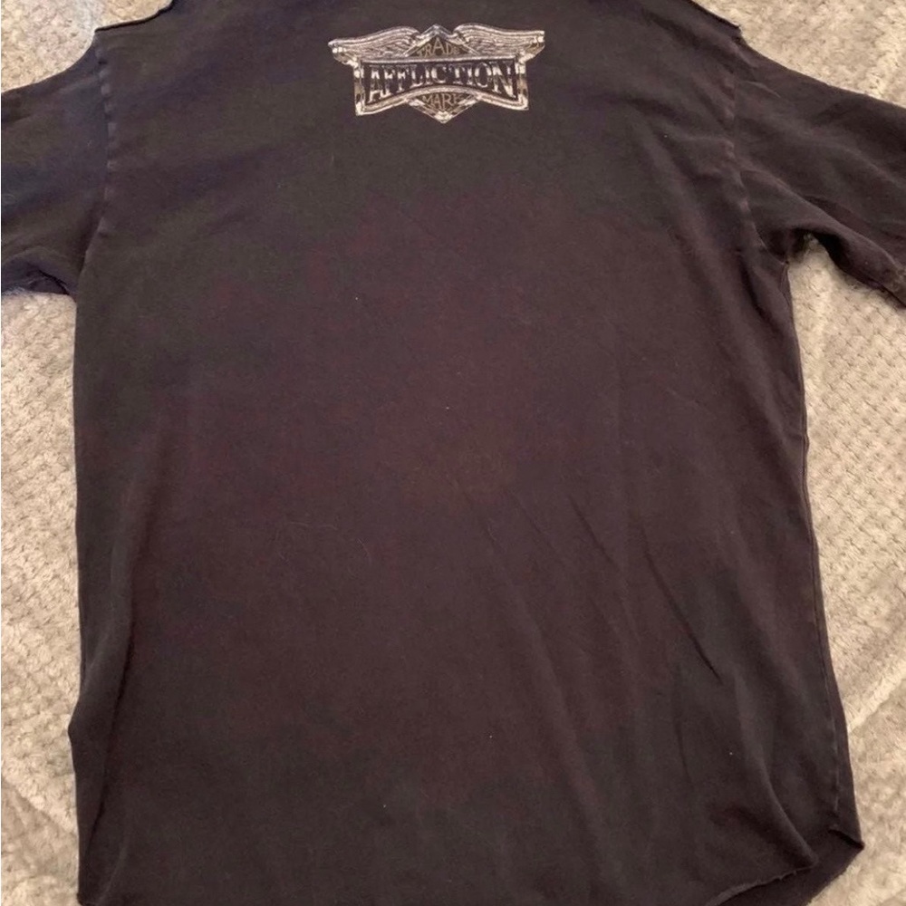 AFFLICTION EASY RIDER DISTRESSED TEE - Picture 6 of 6